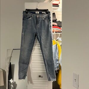 Kensie Distressed Light Blue Jeans